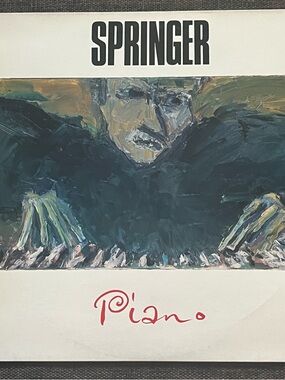 Mark Springer Piano Vinyl LP TESTED EX CONDITION Experimental Piano 1984